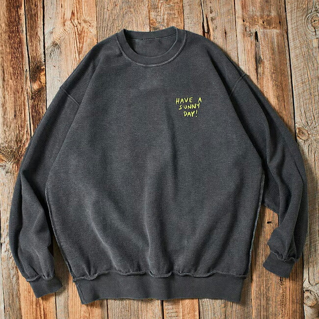 JONAS CLAESSON ジョナスクレアッソン Insideout Sunny Day Neon P/O Sweat インサイドアウトサニーデイネオンプルオーバースウェット 243-12013