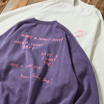 JONAS CLAESSON ジョナスクレアッソン Insideout Sunny Day Neon P/O Sweat インサイドアウトサニーデイネオンプルオーバースウェット 243-12013