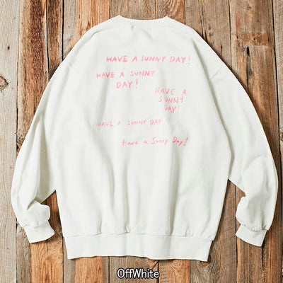 JONAS CLAESSON ジョナスクレアッソン Insideout Sunny Day Neon P/O Sweat インサイドアウトサニーデイネオンプルオーバースウェット 243-12013