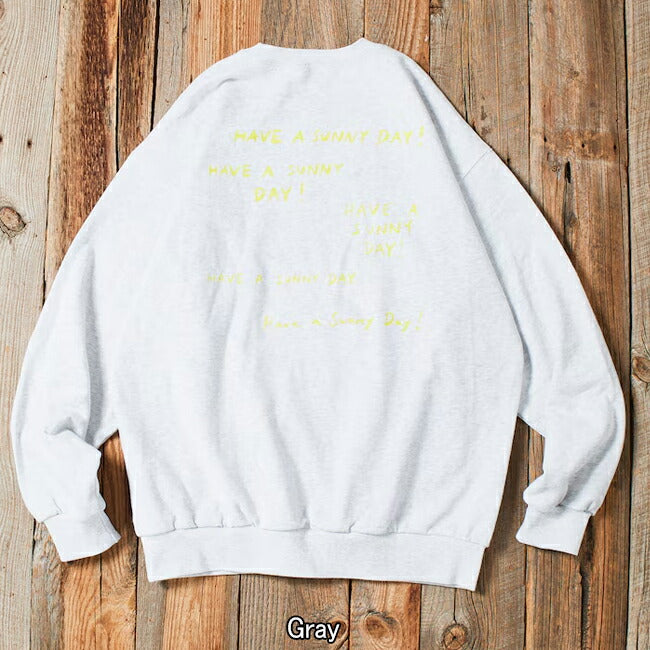 JONAS CLAESSON ジョナスクレアッソン Insideout Sunny Day Neon P/O Sweat インサイドアウトサニーデイネオンプルオーバースウェット 243-12013