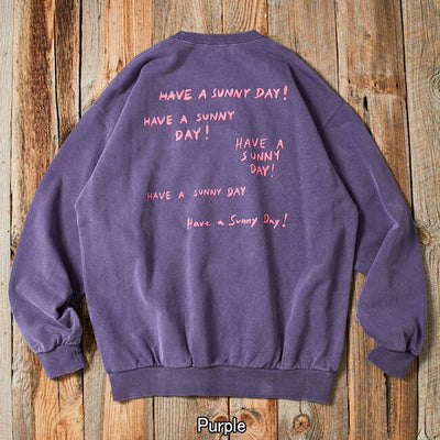 JONAS CLAESSON ジョナスクレアッソン Insideout Sunny Day Neon P/O Sweat インサイドアウトサニーデイネオンプルオーバースウェット 243-12013