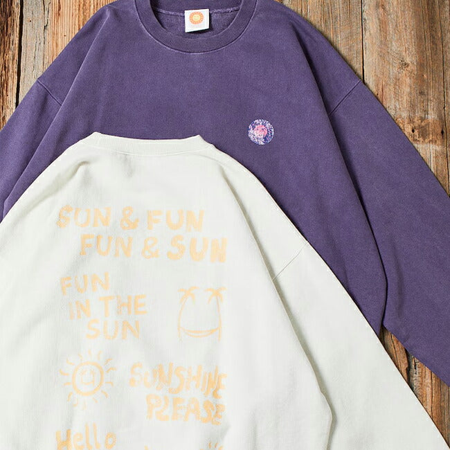 JONAS CLAESSON ジョナスクレアッソン Insideout SUN＆FUN P/O Sweat インサイドアウトサン＆ファンプルオーバースウェット 243-12014