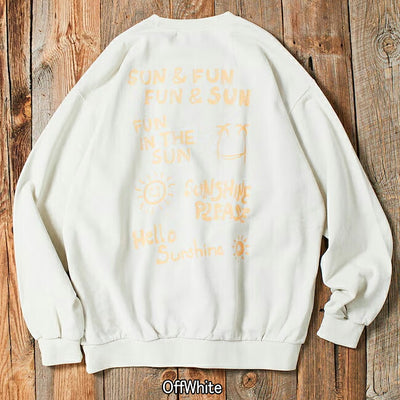 JONAS CLAESSON ジョナスクレアッソン Insideout SUN＆FUN P/O Sweat インサイドアウトサン＆ファンプルオーバースウェット 243-12014