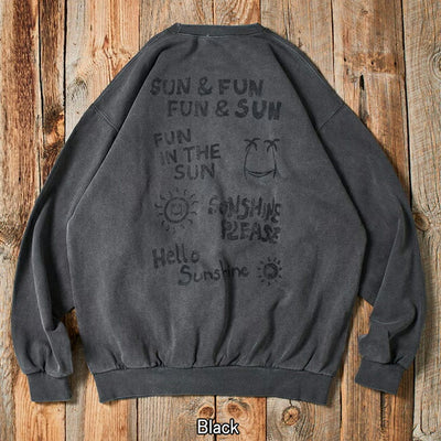 JONAS CLAESSON ジョナスクレアッソン Insideout SUN＆FUN P/O Sweat インサイドアウトサン＆ファンプルオーバースウェット 243-12014
