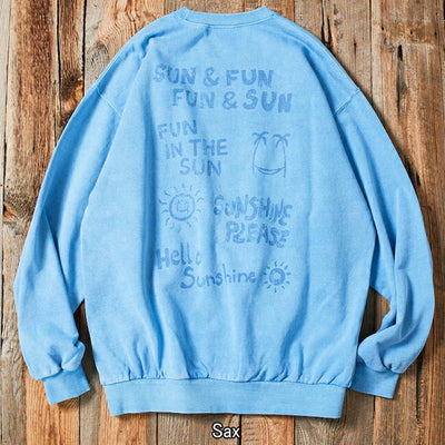 JONAS CLAESSON ジョナスクレアッソン Insideout SUN＆FUN P/O Sweat インサイドアウトサン＆ファンプルオーバースウェット 243-12014