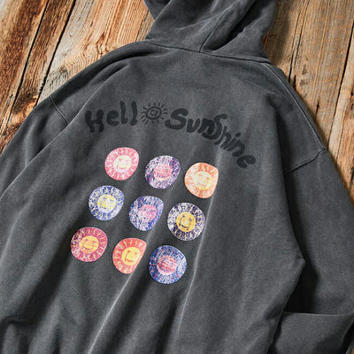JONAS CLAESSON ジョナスクレアッソン Insideout HELLO SUNSHINE Sweat Parka インサイドアウトハローサンシャインスウェットパーカー 243-12016