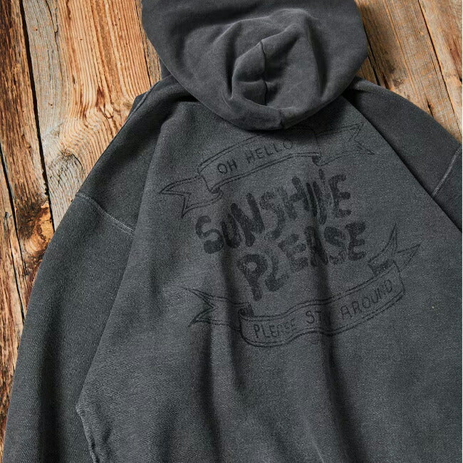 JONAS CLAESSON ジョナスクレアッソン Insideout HELLO SUNSHINE Sweat Parka インサイドアウトハローサンシャインスウェットパーカー 243-12016