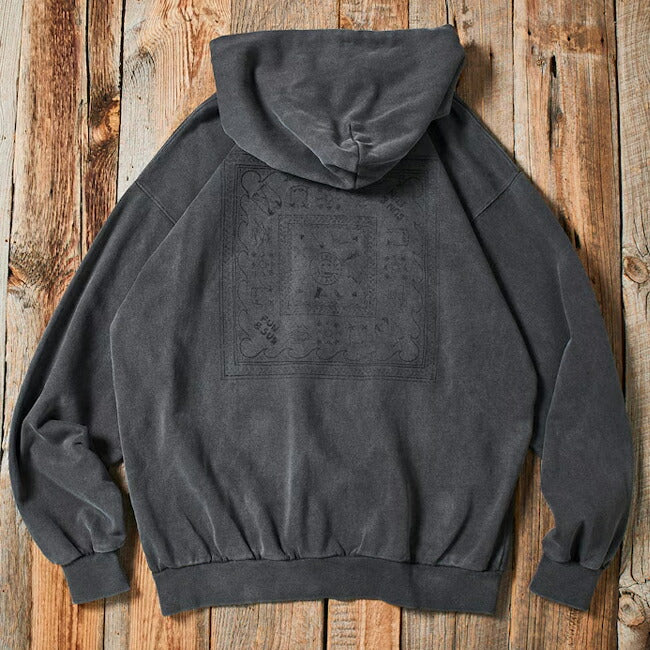 JONAS CLAESSON ジョナスクレアッソン Insideout BANDANA Sweat Parka インサイドアウトバンダナスウェットパーカー 243-12017
