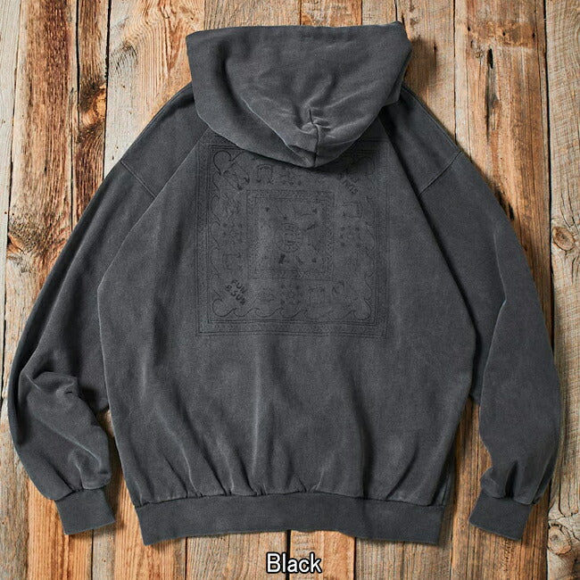 JONAS CLAESSON ジョナスクレアッソン Insideout BANDANA Sweat Parka インサイドアウトバンダナスウェットパーカー 243-12017