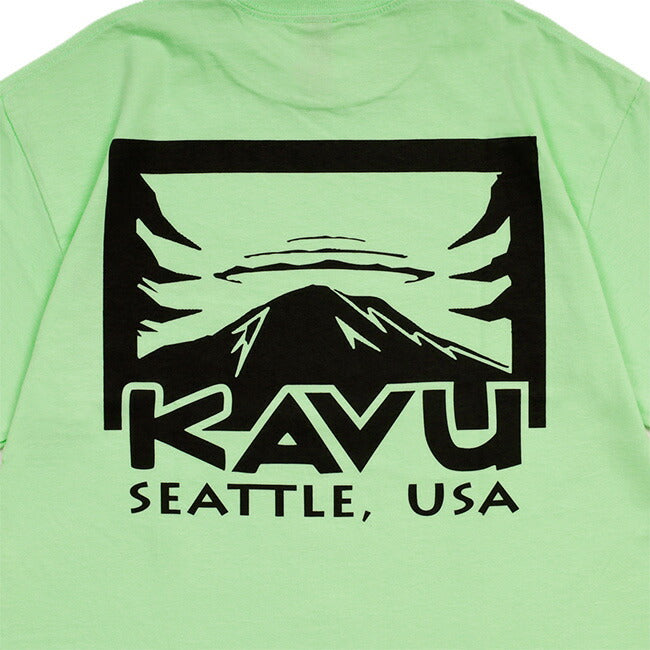 KAVU カブー Mountain Logo Tee マウンテンロゴティー 19822035