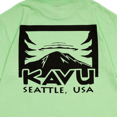 KAVU カブー Mountain Logo Tee マウンテンロゴティー 19822035