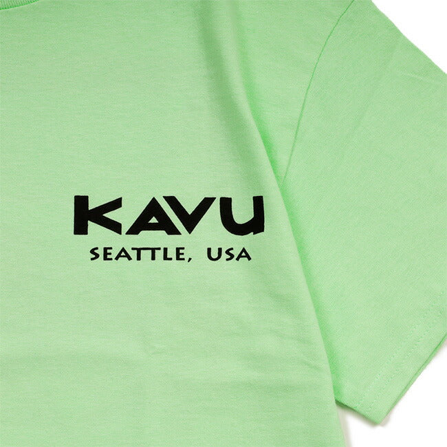 KAVU カブー Mountain Logo Tee マウンテンロゴティー 19822035