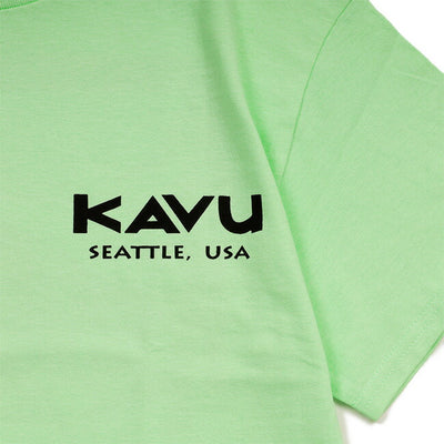 KAVU カブー Mountain Logo Tee マウンテンロゴティー 19822035