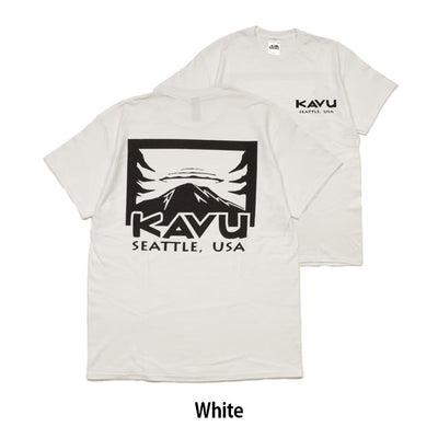 KAVU カブー Mountain Logo Tee マウンテンロゴティー 19822035