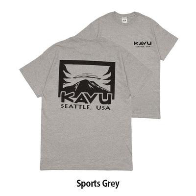 KAVU カブー Mountain Logo Tee マウンテンロゴティー 19822035