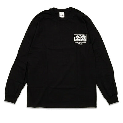 KAVU カブー トゥルーロゴ LS Tee 19823029