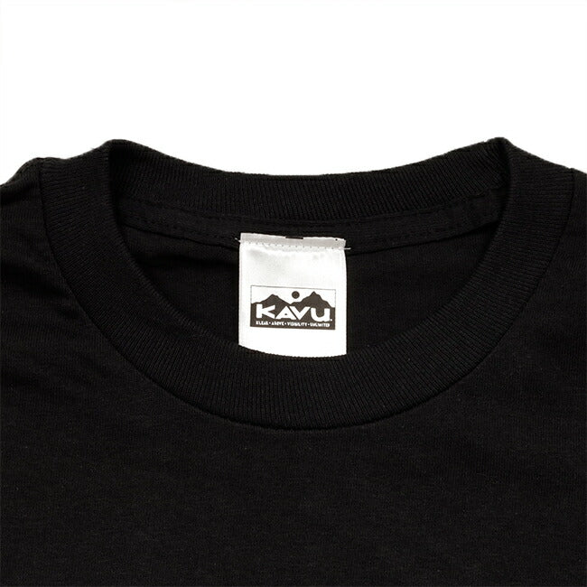 KAVU カブー トゥルーロゴ LS Tee 19823029
