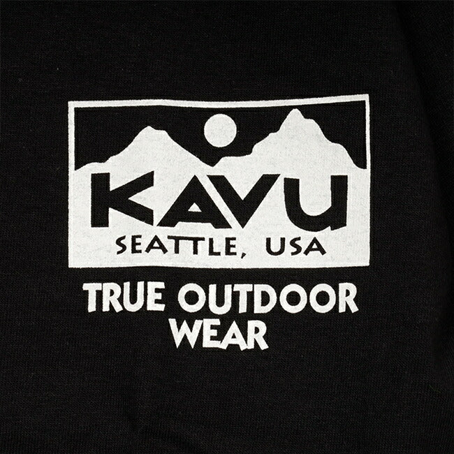KAVU カブー トゥルーロゴ LS Tee 19823029