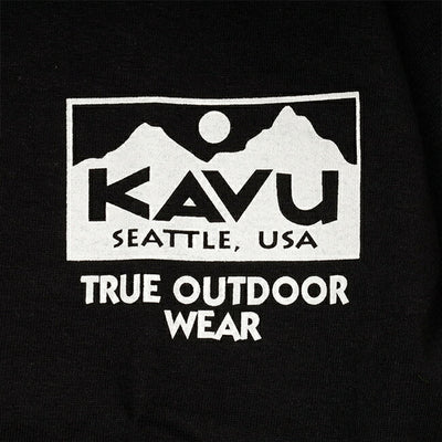 KAVU カブー トゥルーロゴ LS Tee 19823029