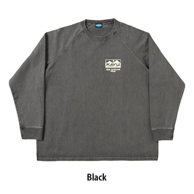 KAVU カブー ヘビーウェイト ロングスリーブTシャツ 19821924