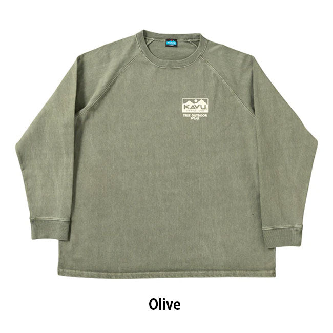 KAVU カブー ヘビーウェイト ロングスリーブTシャツ 19821924