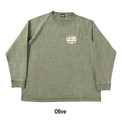 KAVU カブー ヘビーウェイト ロングスリーブTシャツ 19821924