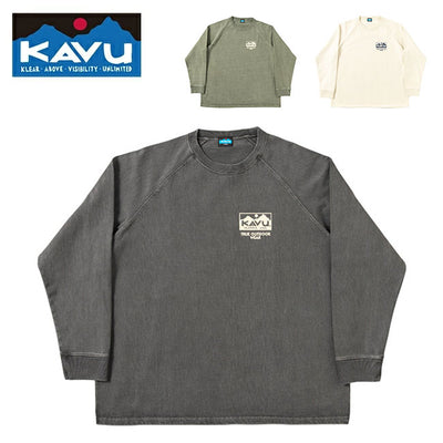 KAVU カブー ヘビーウェイト ロングスリーブTシャツ 19821924