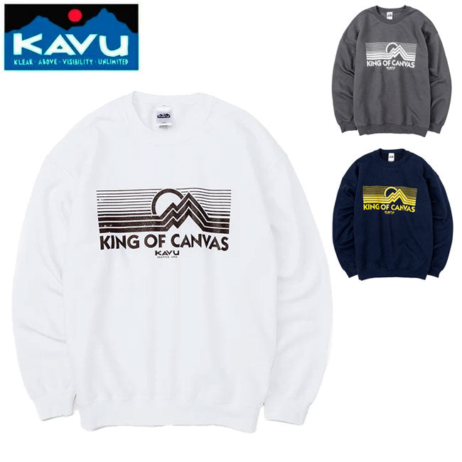 KAVU カブー King of Canvas Sweat キングオブキャンバススウェット 19823039