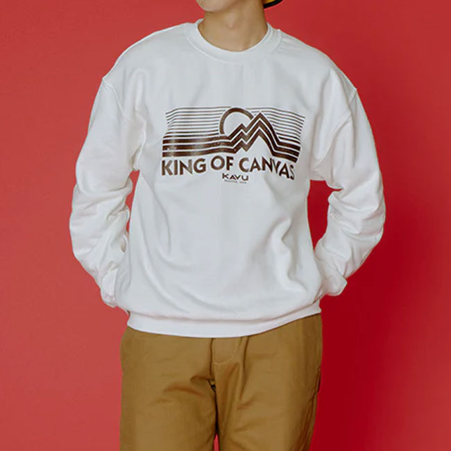 KAVU カブー King of Canvas Sweat キングオブキャンバススウェット 19823039