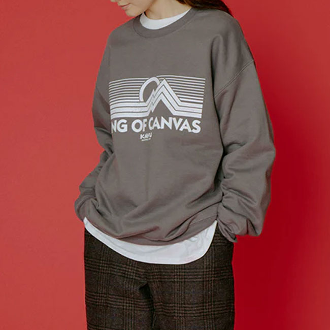 KAVU カブー King of Canvas Sweat キングオブキャンバススウェット 19823039