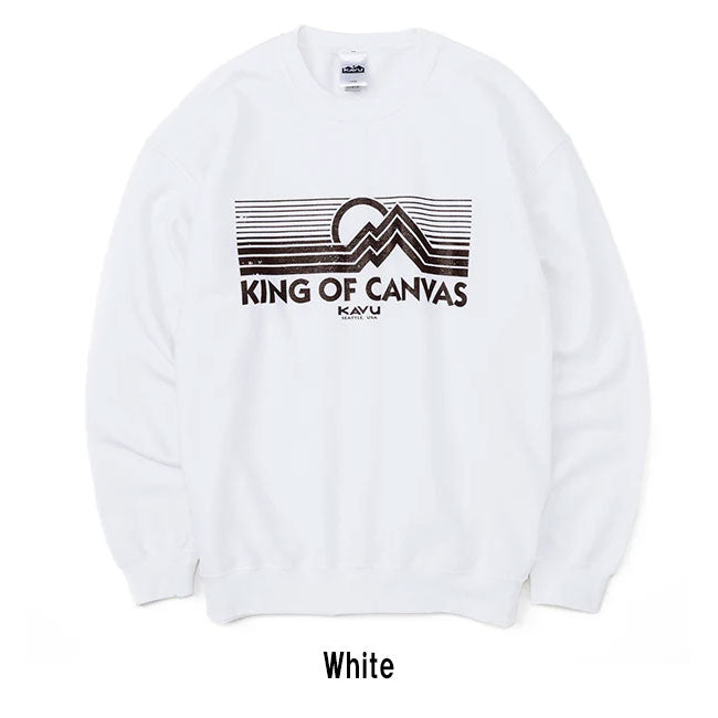 KAVU カブー King of Canvas Sweat キングオブキャンバススウェット 19823039