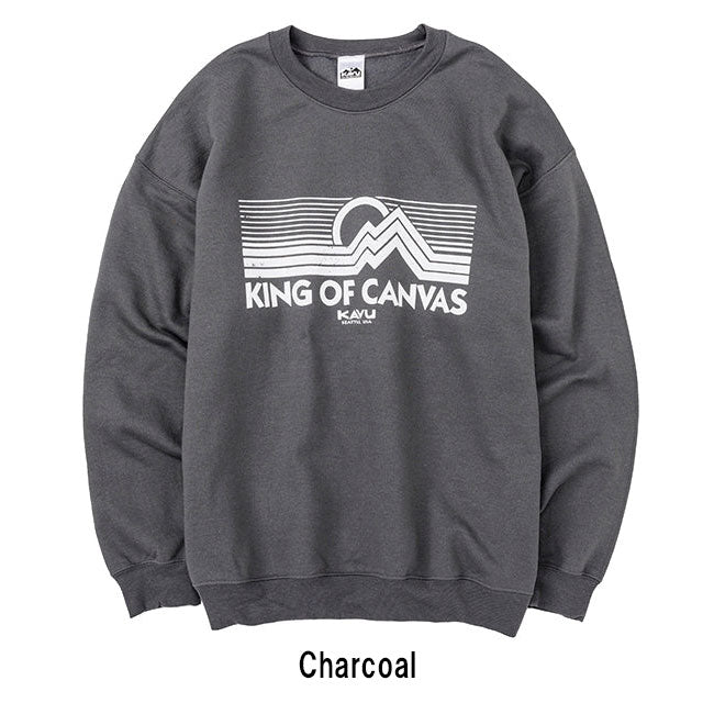 KAVU カブー King of Canvas Sweat キングオブキャンバススウェット 19823039