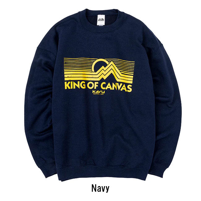 KAVU カブー King of Canvas Sweat キングオブキャンバススウェット 19823039