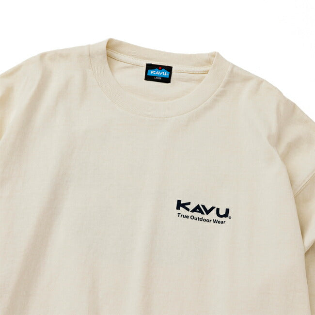 KAVU カブー LS Surf Logo Tee ロングスリーブサーフロゴティー 19822222