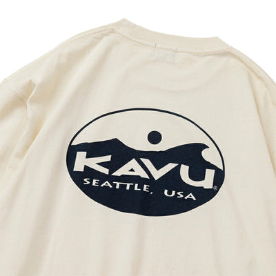 KAVU カブー LS Surf Logo Tee ロングスリーブサーフロゴティー 19822222