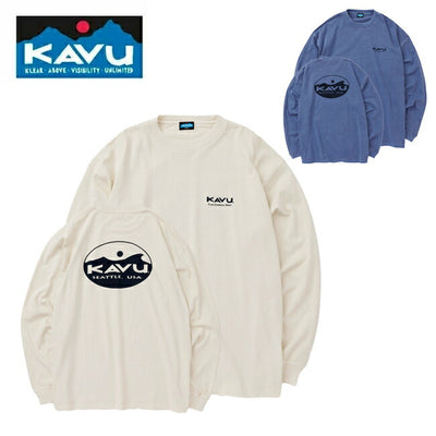 KAVU カブー LS Surf Logo Tee ロングスリーブサーフロゴティー 19822222