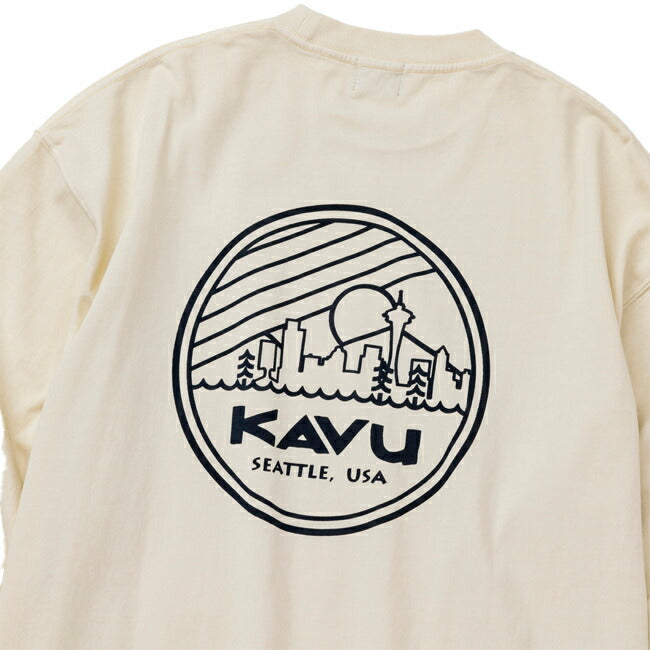 KAVU カブー LS City Logo Tee ロングスリーブシティロゴティー 19822223