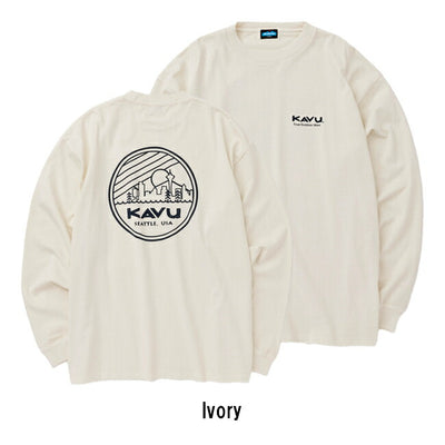 KAVU カブー LS City Logo Tee ロングスリーブシティロゴティー 19822223