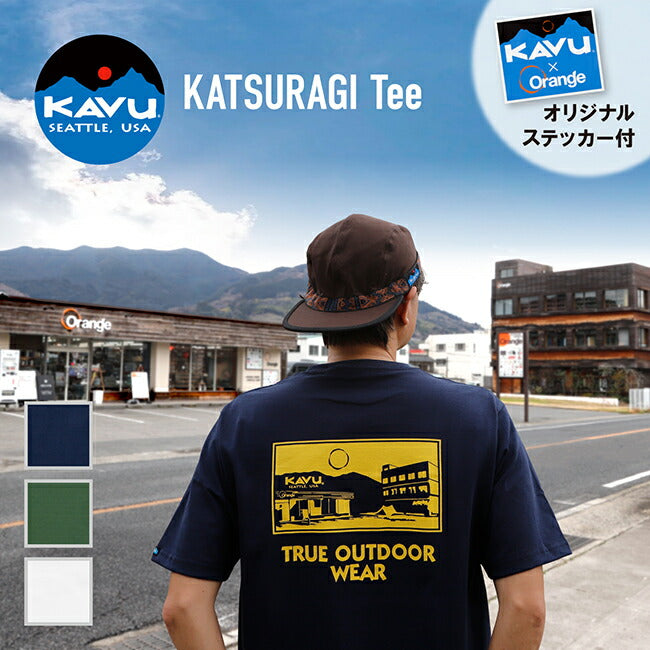 KAVU×Orange 別注 KATSURAGI Tee