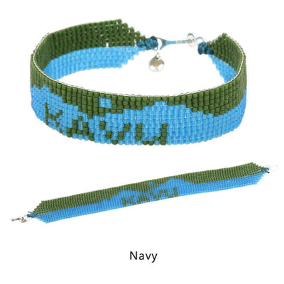 KAVU カブー KAVU×SunKu コラボ Beads Bracelet ビーズブレスレット 19820864【メール便・代引き不可】