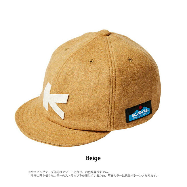 KAVU カブー ウールベースボールキャップ 19820318