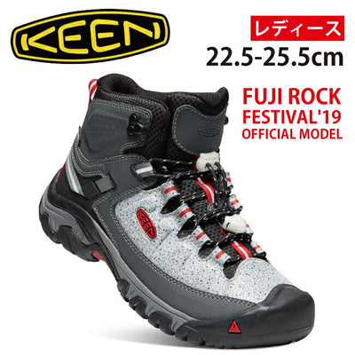 KEEN キーン TARGHEE EXP MID SP WP ターギー イーエックスピー ミッド ウォータープルーフ STONE/FIRE RED 1021805