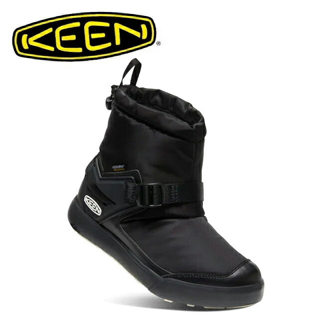 KEEN キーン HOODROMEO WP フッドロメオウォータープルーフ Black/Black 1025598