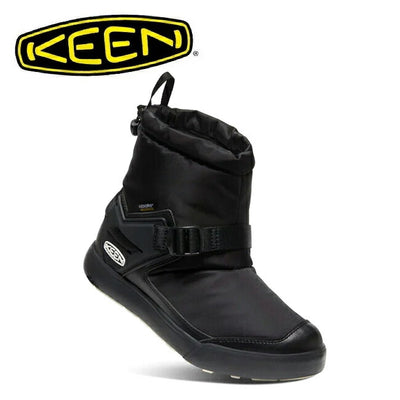 KEEN キーン HOODROMEO WP フッドロメオウォータープルーフ Black/Black 1025598
