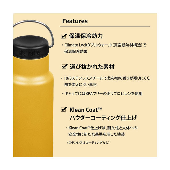 klean kanteen クリーンカンティーン クラシックインスレート 20oz （592ml） 19322103