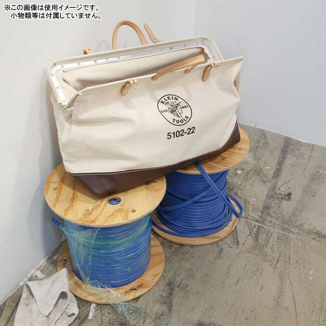 KLEIN TOOLS クラインツールズ Canvas Tool Bag 5102-22 Natural