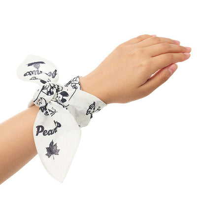 LOGOS ロゴス SNOOPY(PEANUTS 75years) バンダナ(ホワイト) 37500309