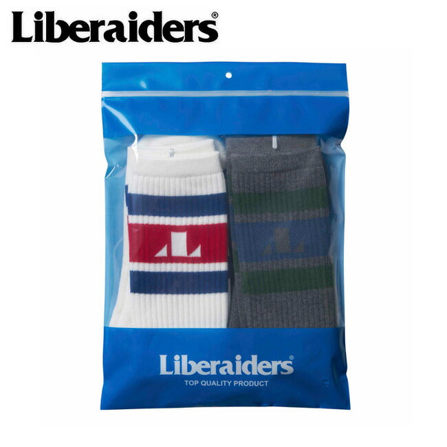 Liberaiders リベレイダース 2-PACK LINE SOCKS 2パックラインソックス 759092303/709092401