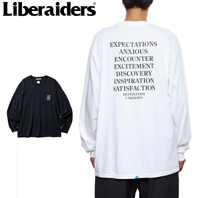 Liberaiders リベレイダース POCKET L/S TEE ポケットロングスリーブティー 785022403