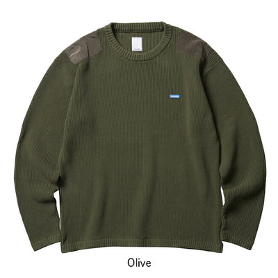 Liberaiders リベレイダース MILITARY CREW SWEATER ミリタリークルーセーター 784012403